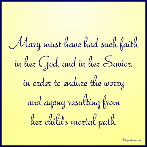 Mary's Faith